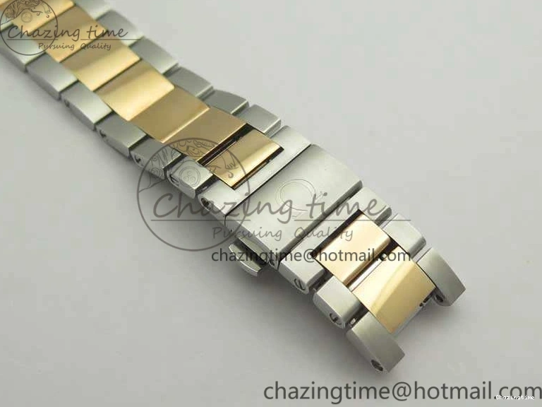 0106 Thermal Speedmaster ’57 Co-Axial SS RG OMF 1:1 Best Edition White Dial On SS RG Bracelet A9300 (Free Leather Strap) 8074